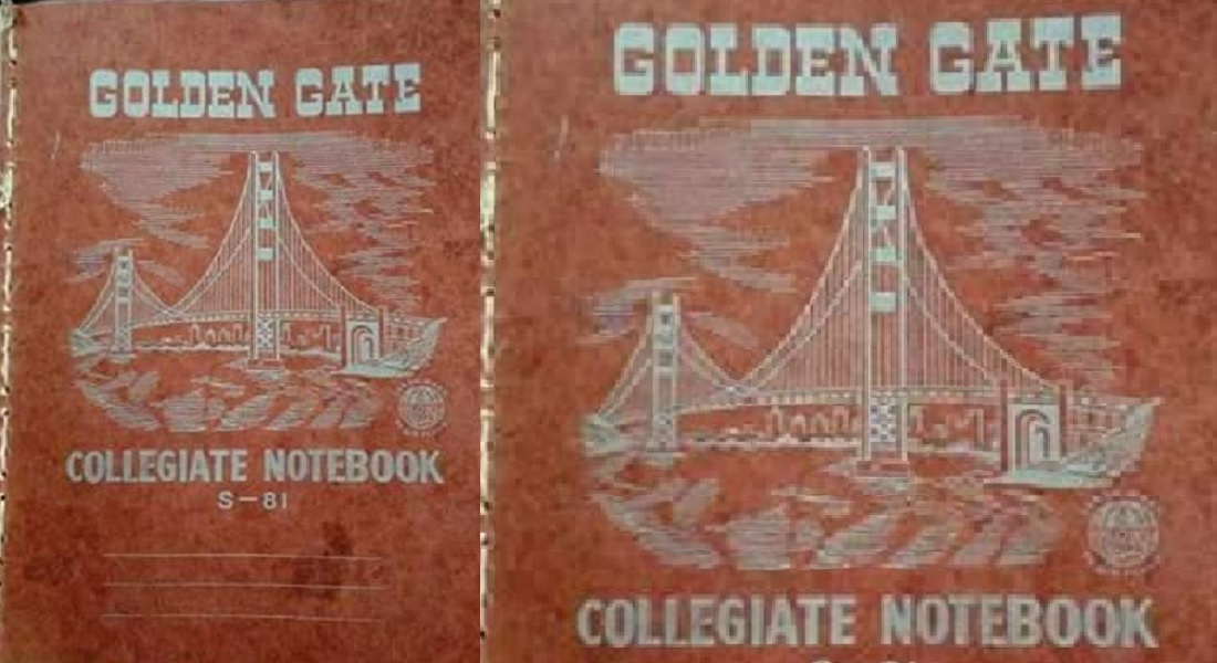 golden gate notebook